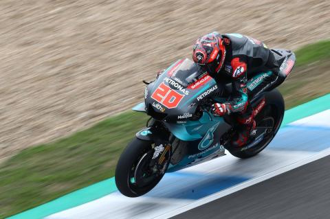 Quartararo gets new engine, explains gap to Vinales Quartararo gets new engine, explains gap to Vinales