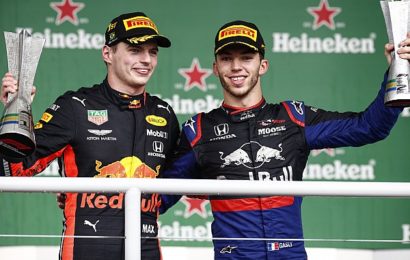 Verstappen: “Gasly’nin podyumu inanılmaz”