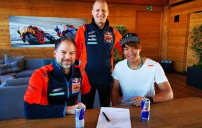 Moto2: Nagashima joins Martin at KTM Ajo