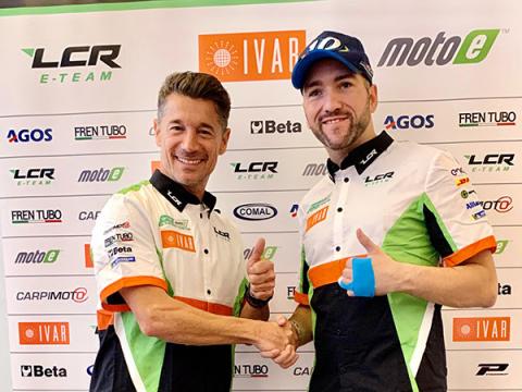 MotoE: Simeon joins Canepa at LCR E-Team