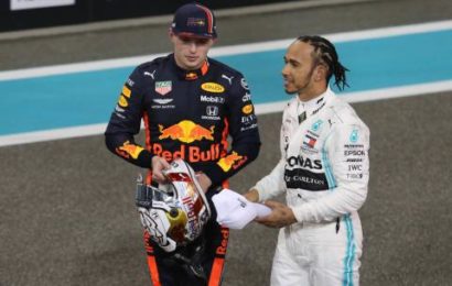 Hamilton says Verstappen has called Mercedes about F1 drive