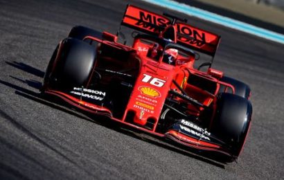 Leclerc ends Ferrari 2019 running with test crash