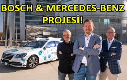 Bosch ve Mercedes-Benz, San Jose Pilot Projesini Başlatıyor