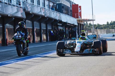 Rossi 'felt like real F1 driver' during Hamilton swap