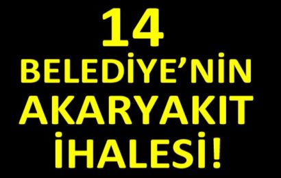 İç Anadolu Bölgesinde Belediyelerin Açtığı Akaryakıt İhaleleri!