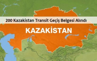 Kazakistan Geçiş Belgelerinden Müjdeli Haber