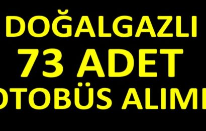 Mersin Büyükşehir Belediyesi Otobüs Alımı!
