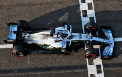 Bottas tops opening day of Abu Dhabi post-season test