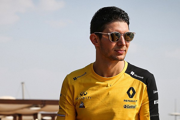 Ocon, Renault üniformasını giydi Ocon, Renault üniformasını giydi