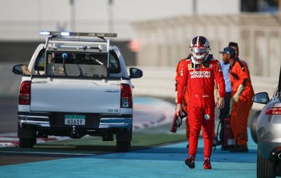 Leclerc: “Kazaya rağmen iyi bir gündü”