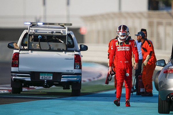 Leclerc: “Kazaya rağmen iyi bir gündü”