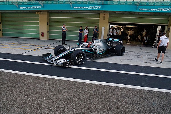 Russell ve Mercedes, 2019’un son testini tamamladı Russell ve Mercedes, 2019’un son testini tamamladı