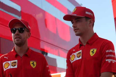 Leclerc “happy” if Vettel remains his Ferrari F1 teammate
