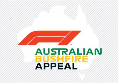 F1 announces charity auction to aid Australian bushfire victims