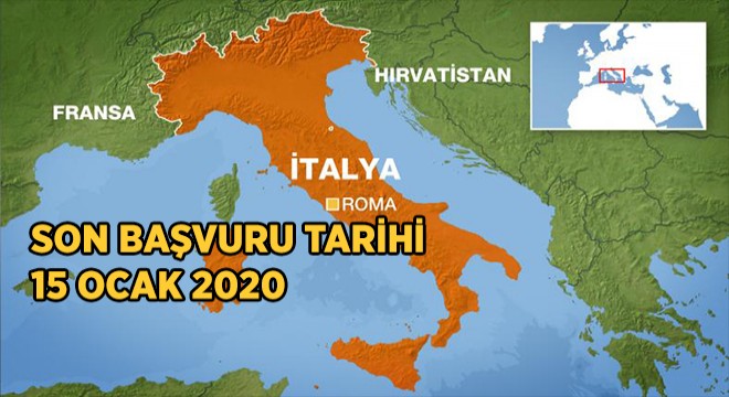 İtalya Römork Çektirme Ödül Belgeleri için Son Başvuru Tarihi