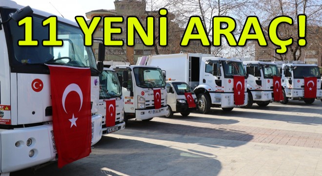 Safranbolu Belediyesi Yeni Hizmet Araçlarını Tanıttı