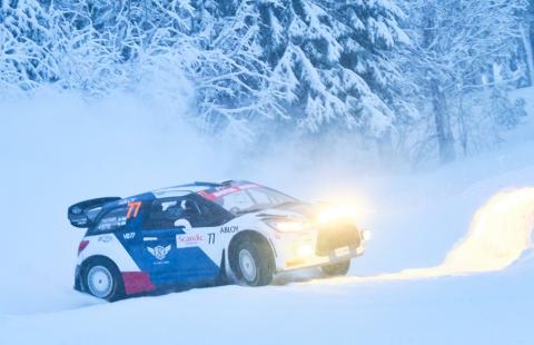 Bottas finishes ninth place at Arctic Lapland Rally