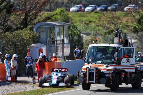 Williams stalled by engine breakdown, sacrificing test plans