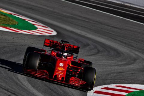LIVE F1 Pre-Season Testing: Vettel back out after engine issue