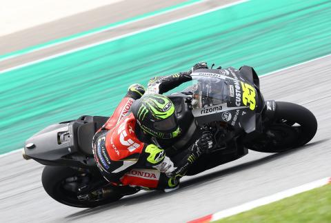 Crutchlow 'still fast', but corner entry 'worse'