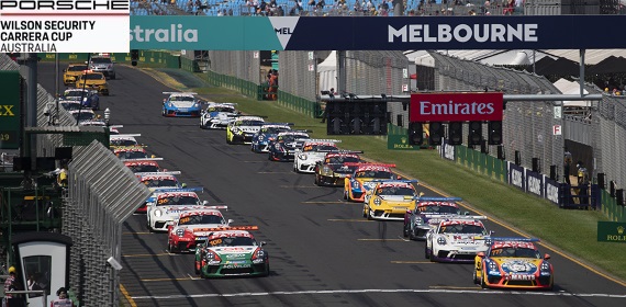 Porsche Carrera Cup Avustralya 2019 Round 1 Adelaide Tekrar izle