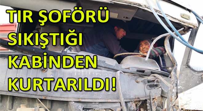 İki Tır Çarpıştı!