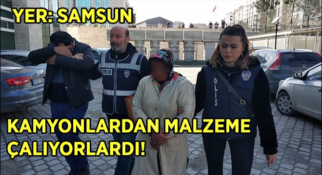 Limandan Çıkan Kamyonlarından Malzeme Çalan 4 Kişi Yakalandı