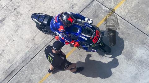 Jorge Lorenzo makes Yamaha MotoGP return