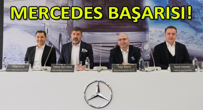 Türkiye’de Üretilen Her 2 Otobüsten Biri Mercedes-Benz!