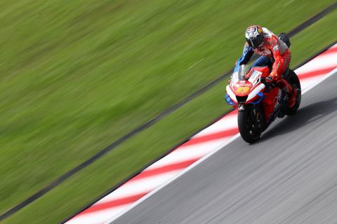 Miller tops Sepang speed trap for Ducati
