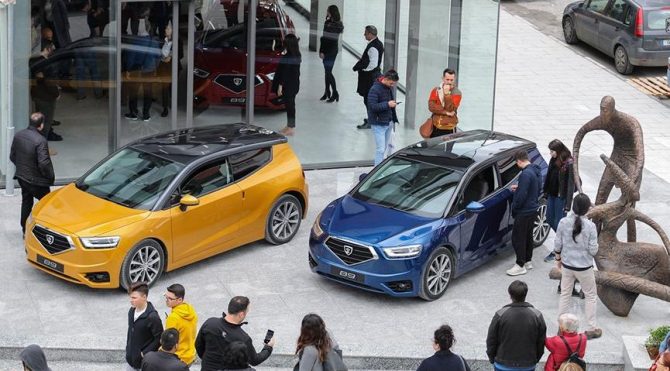 İşte KKTC’nin ilk yerli otomobili! Tanıtım ofisi de açıldı