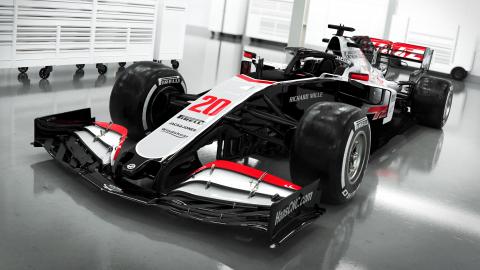 Haas reveals 2020 F1 car shots