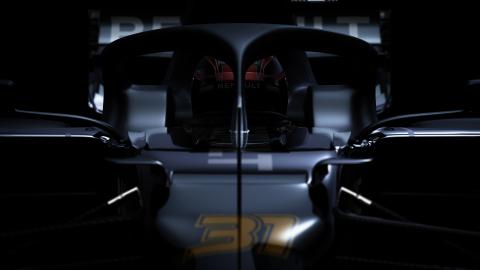 Renault teases RS20 F1 pre-season shots