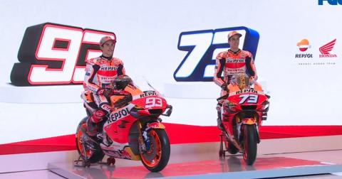 Marquez brothers unveil 2020 Repsol Honda livery