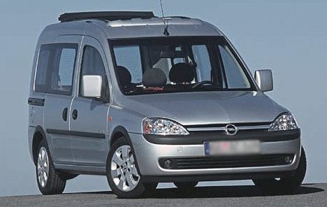 Opel – Combo – 1.7 DI 16V (65 Hp) ECOTEC – Teknik Özellikler