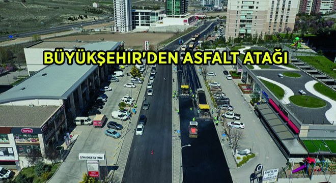 Büyükşehir’den Asfalt Atağı