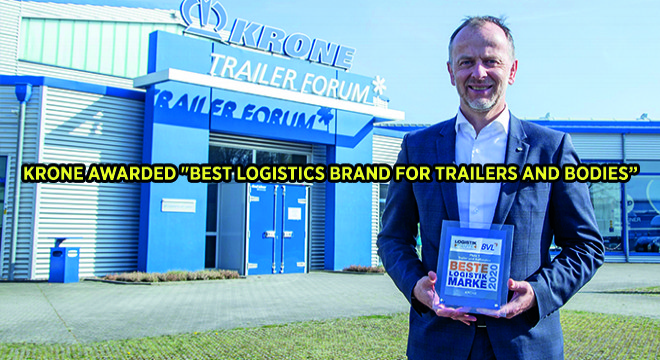 Krone Awarded ‘Best Logistics Brand For Trailers And Bodies