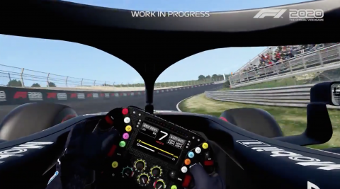 New Zandvoort track revealed in F1 2020 gameplay