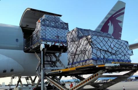 MotoGP freight arrives back from Qatar