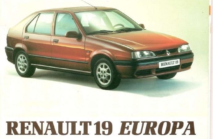Renault – 19 – 1.4i (60 Hp) – Teknik Özellikler