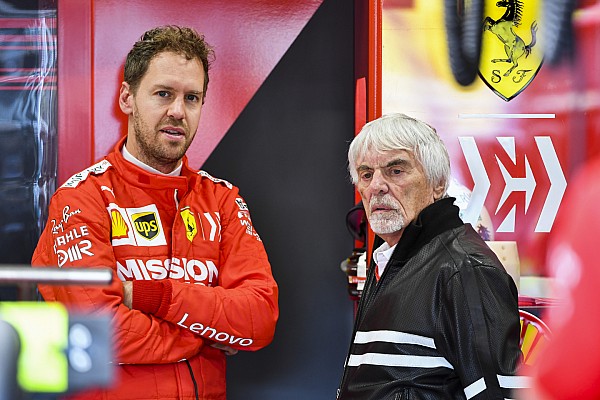 Ecclestone: “Vettel’in performansı Ferrari yüzünden düştü”