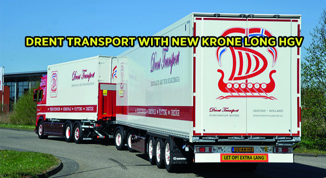 Drent Transport With New Krone Long HGV