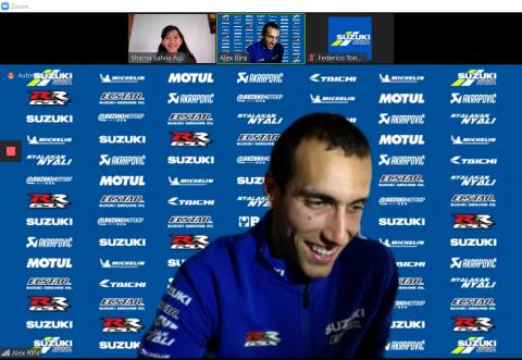 Shaina interviews… Alex Rins!