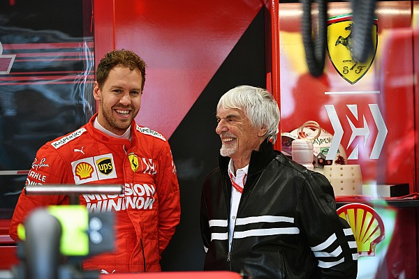 Ecclestone, Ferrari’nin desteklemediği Vettel’i Mercedes’te görmek istiyor