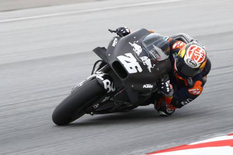 KTM first MotoGP team back on track