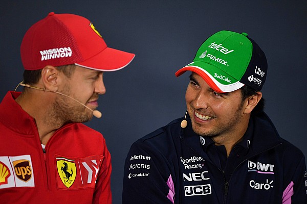 Perez: “Vettel, başka bir takımla anlaşmaktan ziyade emekliliğe daha yakın”