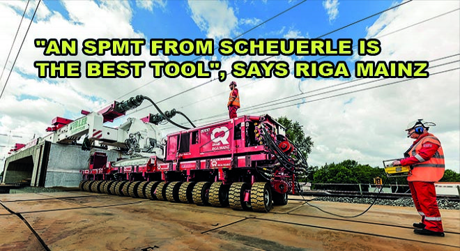 “An SPMT From SCHEUERLE İs The Best Tool”, Says Riga Mainz