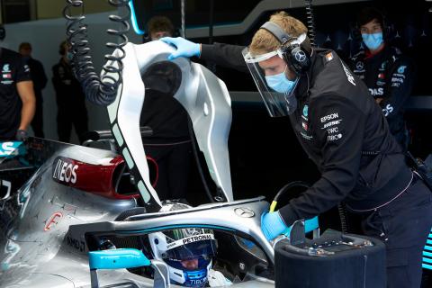 Mercedes realises F1’s ‘new normal’ in Silverstone test