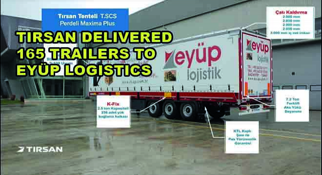 Tirsan Delivered 165 Trailers To Eyüp Logistics