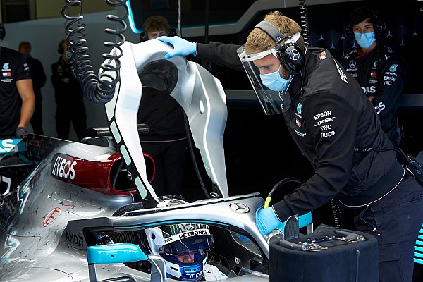 Bottas, Mercedes’le Silverstone’da piste çıktı